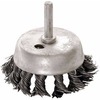 Фото Щетка для дрели, 65мм, "чашка" со шпилькой, крученая металлическая проволока // MATRIX (74468). Интернет-магазин Vseinet.ru Пенза
