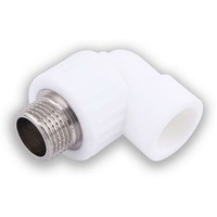 Угольник переходной с наружной резьбой 20х1/2" (125/25) (Valfex) БЕЛЫЙ. Интернет-магазин Vseinet.ru Пенза