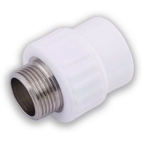 Муфта переходная с наружной резьбой 32 x 1/2" (50/25) (Valfex) БЕЛАЯ. Интернет-магазин Vseinet.ru Пенза