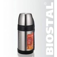 Термос Biostal NY-1000-2, 1 л, серебристый. Интернет-магазин Vseinet.ru Пенза