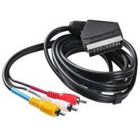 Кабель-переходник аудио-видео Buro BSC005-2 SCART (m)/3хRCA (m) 2м. черный. Интернет-магазин Vseinet.ru Пенза
