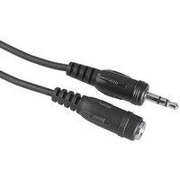 Кабель-удлинитель аудио Hama H-30448 Jack 3.5 (m)/Jack 3.5 (f) 2.5м. черный (00030448). Интернет-магазин Vseinet.ru Пенза
