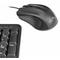 Фото № 20 Клавиатура + мышь Oklick 600M клав:черный мышь:черный USB