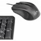 Фото № 61 Клавиатура + мышь Oklick 600M клав:черный мышь:черный USB