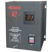 Фото Стабилизатор напряжения Ресанта СПН-13500 электронный однофазный серый. Интернет-магазин Vseinet.ru Пенза