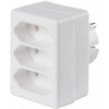 Фото Сетевой разветвитель Buro BU-PS3F-W (3 розетки) белый (пакет ПЭ). Интернет-магазин Vseinet.ru Пенза