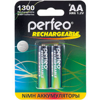 Аккумулятор AA Perfeo AA1300MAH-2BL, Ni-MH, 1300 mAh, 1.2 V (в упаковке 2 шт., цена за 1 шт.). Интернет-магазин Vseinet.ru Пенза