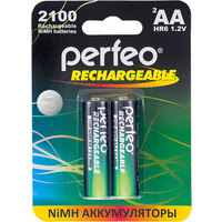 Аккумулятор AA Perfeo AA2100MAH-2BL, Ni-MH, 2100 mAh, 1.2 V (в упаковке 2 шт., цена за 1 шт.). Интернет-магазин Vseinet.ru Пенза