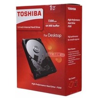 Фото Жесткий диск HDD Toshiba P300 HDWD110EZSTA, 1000Гб, SATA 6Gb/s, 7200 об/мин, 64 Мб. Интернет-магазин Vseinet.ru Пенза