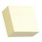 Фото № 2 Блок самоклеящийся бумажный Hopax 21072 76x76мм 400лист. 70г/м2 пастель желтый