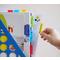 Фото № 10 Закладки самокл. разделители пластиковые Hopax 21608 38x51мм 4цв.в упак. 6лист с цветным краем европодвес