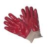 Фото Перчатки х/б с ПВХ МБС с полн.покр.гранат 120/12. Интернет-магазин Vseinet.ru Пенза