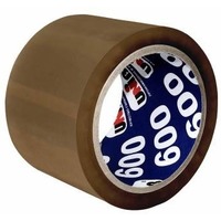 Клейкая лента упаковочная Unibob 600 41165 коричневая шир.72мм дл.66м 45мкр. Интернет-магазин Vseinet.ru Пенза
