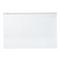 Фото № 1 Папка на молнии ZIP Бюрократ BPM4Awt А4 карман под визитку ПП пластик 0.15мм белая молния