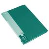 Фото Папка с 20 прозрач. вкладышами Бюрократ BPV20grn А4 пластик 0.6мм торц. карман с бум. встав. зеленый. Интернет-магазин Vseinet.ru Пенза