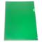 Фото № 0 Папка-уголок Бюрократ E310N/1GR непрозрачный A4 пластик 0.18мм зеленый