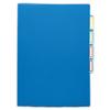 Фото Папка-уголок Бюрократ E356BLUE 3 уровн. A4 пластик 0.15мм синий. Интернет-магазин Vseinet.ru Пенза
