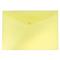 Фото № 0 Конверт на кнопке Бюрократ Economy PK100YEL A4 тисненый пластик 0.10мм желтый