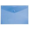 Фото Конверт на кнопке Бюрократ PK804A5BLU A5 пластик 0.18мм синий. Интернет-магазин Vseinet.ru Пенза