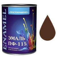 Фото Эмаль "Простокрашено!" шоколадная БАУ 1,9 кг. Интернет-магазин Vseinet.ru Пенза