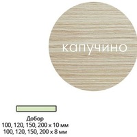 Добор Эк шпон 200*10*2017 Капучино Леском. Интернет-магазин Vseinet.ru Пенза