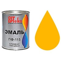 Эмаль ПФ-115 (Желтая 0.8 кг "Витеко"). Интернет-магазин Vseinet.ru Пенза