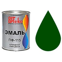 Эмаль ПФ-115 (Зеленая 0.8 кг "Витеко"). Интернет-магазин Vseinet.ru Пенза