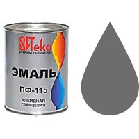 Эмаль ПФ-115 (Серая 0.8 кг "Витеко"). Интернет-магазин Vseinet.ru Пенза