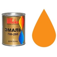 Эмаль ПФ-266 д/пола (Желто-коричневая 0.8 кг "Витеко"). Интернет-магазин Vseinet.ru Пенза