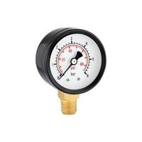 Фото Манометр d53мм радиальное присоединение ( 6bar) 1/4" мет. корпус PF862. Интернет-магазин Vseinet.ru Пенза