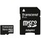 Фото № 0 Карта памяти Transcend micro SDHC, Class 10, 8Гб, micro SDHC, Class 10, черная