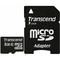 Фото № 2 Карта памяти Transcend micro SDHC, Class 10, 8Гб, micro SDHC, Class 10, черная