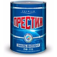 Эмаль ПФ-115 (Белая МАТОВАЯ 10 кг) "ПРЕСТИЖ". Интернет-магазин Vseinet.ru Пенза