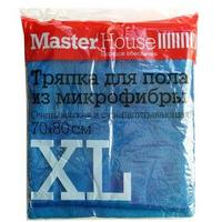 Фото Тряпка для пола из микрофибры XL 70x80см (Серый) (60178) "Мастер Хаус". Интернет-магазин Vseinet.ru Пенза