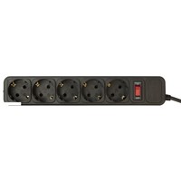 Сетевой фильтр PC PET 3м 5 розеток чёрный AP01006-3-B. Интернет-магазин Vseinet.ru Пенза