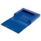 Фото № 2 Папка-короб на резинке Бюрократ BA40/07blue А4 пластик 0.7мм корешок 40мм синий