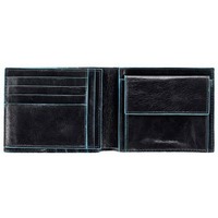 Кошелек мужской Piquadro Blue Square (PU1240B2/N) черный телячья кожа. Интернет-магазин Vseinet.ru Пенза