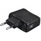 Фото № 9  Сетевое зарядное устройство Buro XCJ-021-1A  черное, 1 А, USB 