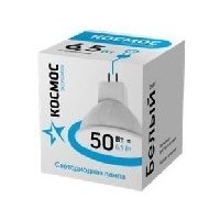 КОСМОС ЭКОНОМИК LED 6,5W JCDR GU5.3 4500K (10). Интернет-магазин Vseinet.ru Пенза