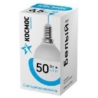 КОСМОС ЭКОНОМИК LED 6,5W GL45 E1445 (10). Интернет-магазин Vseinet.ru Пенза