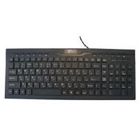 Клавиатура IVT SW-K11 SLIM проводная, USB, черный. Интернет-магазин Vseinet.ru Пенза
