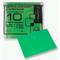 Фото № 1 Конверт на кнопке Бюрократ Economy PK100GRN A4 тисненый пластик 0.10мм зеленый
