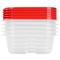 Фото № 10 OURSSON CP2581S/RD наб. контейнеров квадрат. 5шт.х0,5л (3)