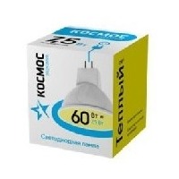 КОСМОС ЭКОНОМИК LED 7,5W JCDR GU5.3 3000K (10). Интернет-магазин Vseinet.ru Пенза