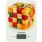 Фото № 1 Весы кухонные StarWind SSK3359, белые с рисунком «Кубики из ягод и фруктов»