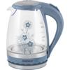 Фото Электрочайник Energy E-279, прозрачный с синим, с рисунком. Интернет-магазин Vseinet.ru Пенза