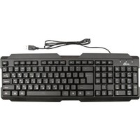 Клавиатура Ritmix RKB-121 проводная, USB, черный. Интернет-магазин Vseinet.ru Пенза