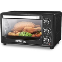 Электрическая печь CENTEK CT-1537-30 black 1600 Вт, 30 литров,таймер. Интернет-магазин Vseinet.ru Пенза
