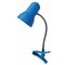 Фото № 1 Светильник настольный Трансвит NADEZHDA-PSH/BLU на прищепке E27 лампа накаливания синий лазурь 40Вт
