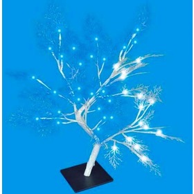 Фото Дерево светодиодное "Морозко" ULD-Т3550-054/SWA WHITE-BLUE IP20 FROST (54 светод., синий свет ). Интернет-магазин Vseinet.ru Пенза
